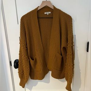 Madewell Gold Cardigan